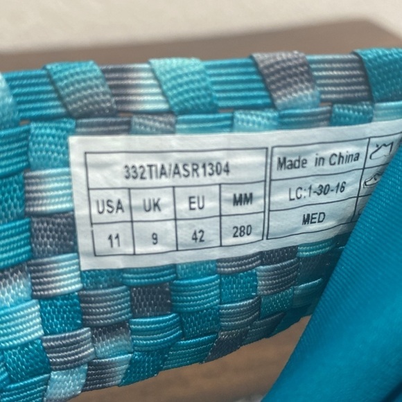 Vionic Serene Tia Backstrap Sandals Teal Size 11 - Picture 8 of 8